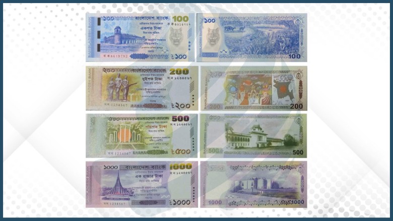 নতুন নোটে ফুটে উঠেছে দেশের ইতিহাস, ঐতিহ্য ও সংস্কৃতি