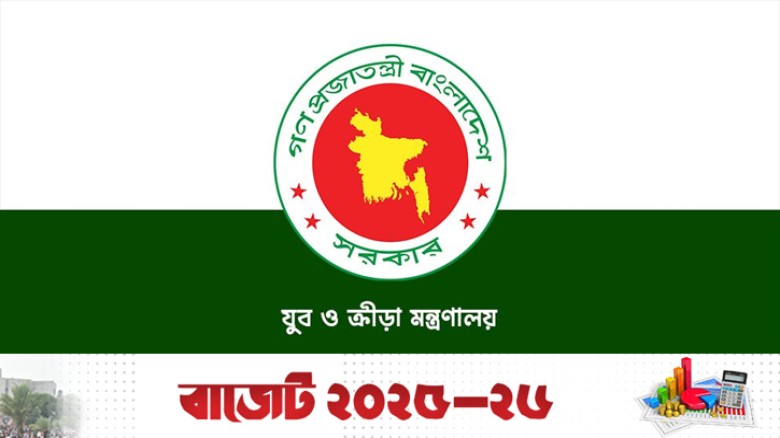 যুব ও ক্রীড়া মন্ত্রণালয়ের জন্য ২৪২৩ কোটি